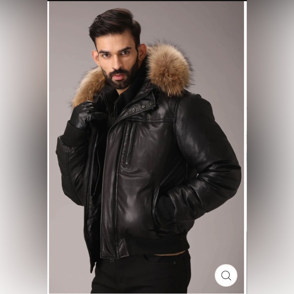 DANIER VAN puffer bomber